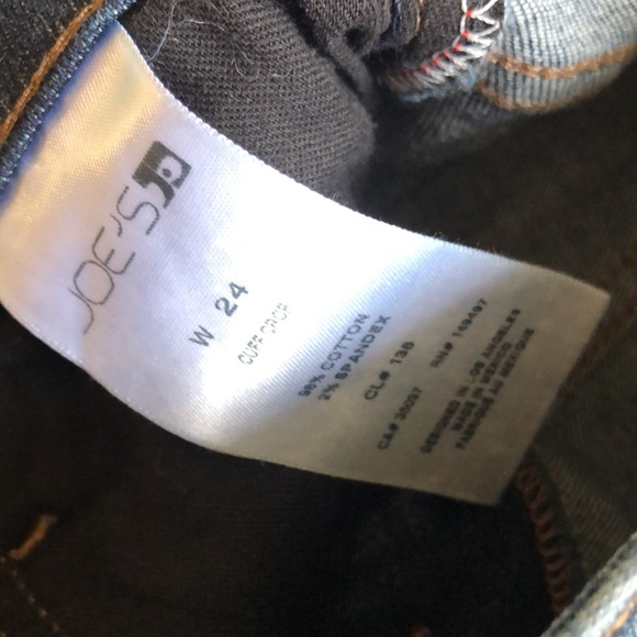 Joe’s Jeans Cuff Crop NEW Jeans 24 - Picture 6 of 9